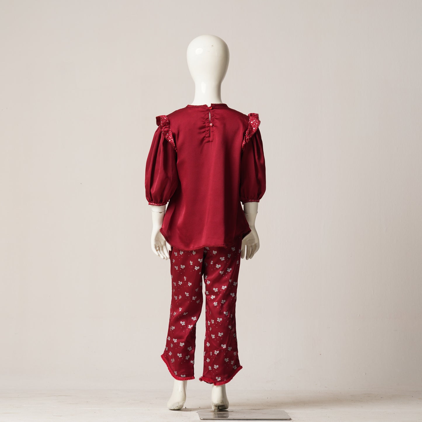 Girls 2Pcs-Maroon