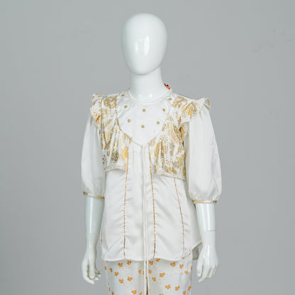Girls 2Pcs-Pearl Gold