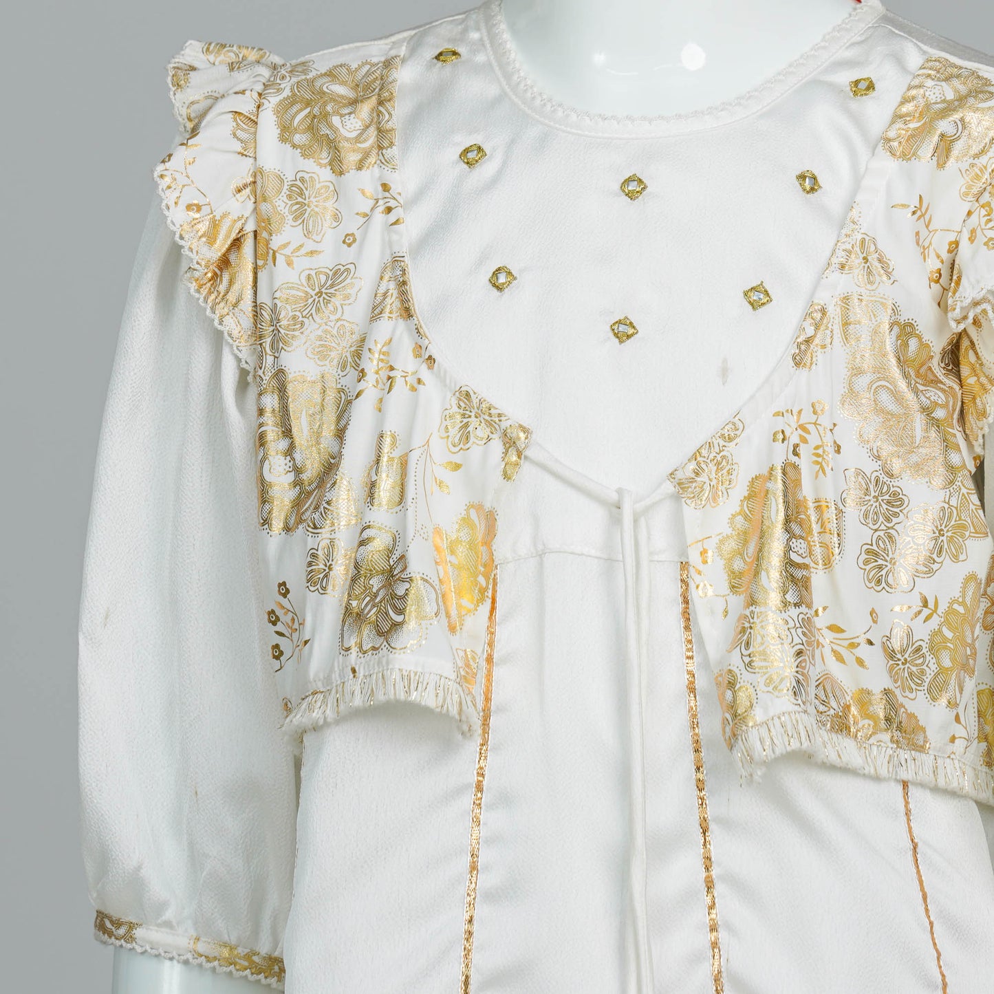 Girls 2Pcs-Pearl Gold