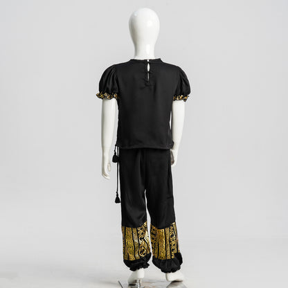 GIRLS BLACK 2PCS