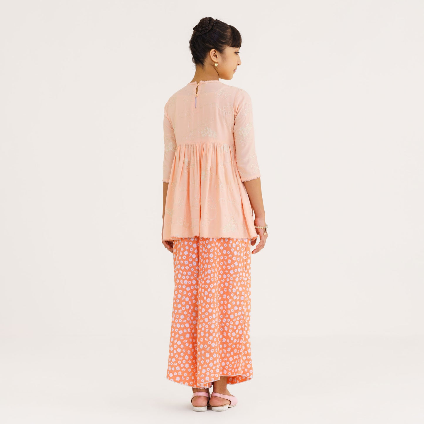 Girls Melon Ethnic Jacket (wrong product shoot)