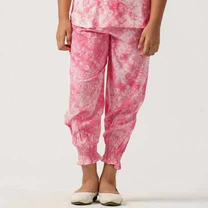 Girls Pink Two Piece Set