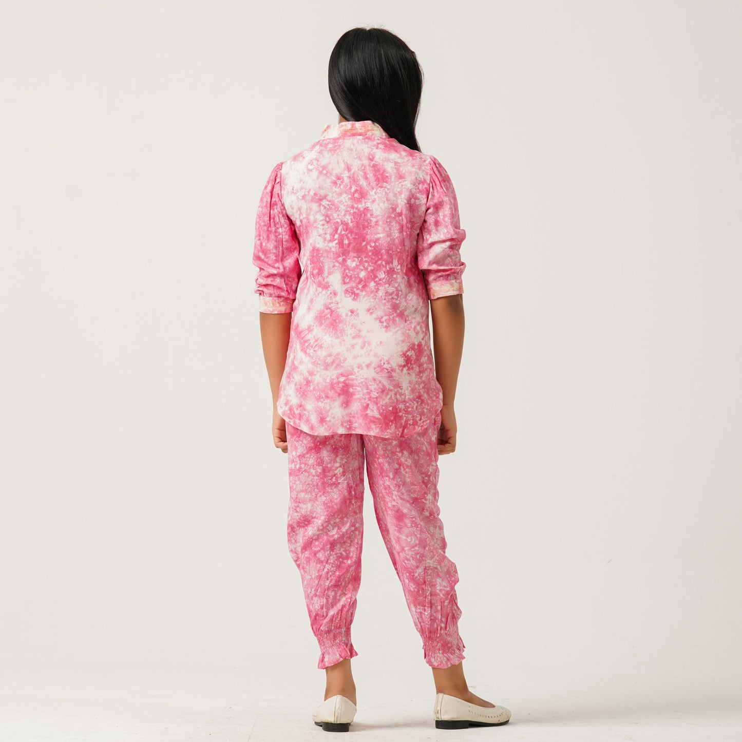 Girls Pink Two Piece Set