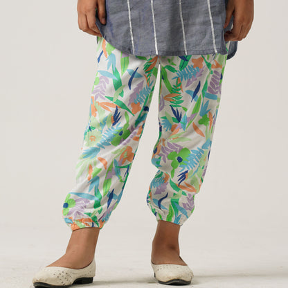 Girls Navy Blue Two Piece Set