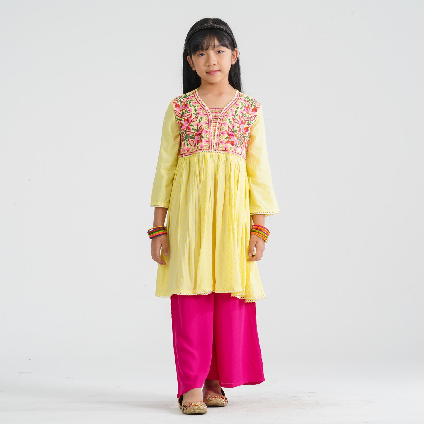 Girl’s Viscose Two Piece Set