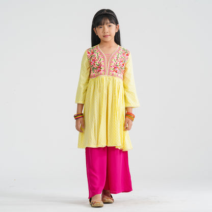 Girl’s Viscose Two Piece Set