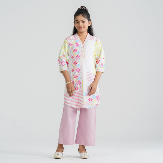 Girl’s Pink Two Piece Set