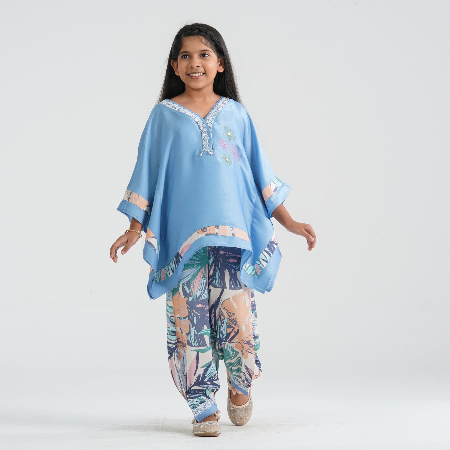 Girl’s Blue Two Piece Set