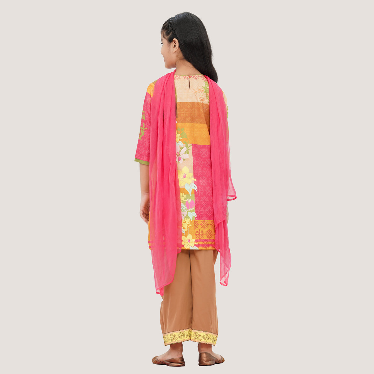 Girls Chromatic Blended Three-Piece Set