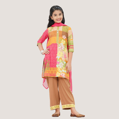 Girls Chromatic Blended Three-Piece Set
