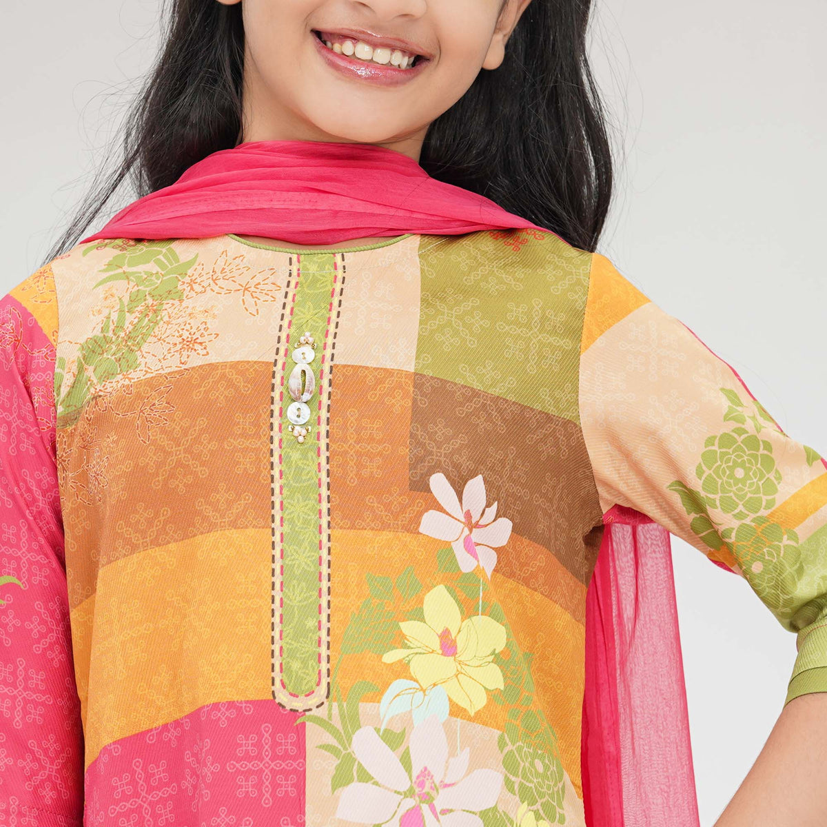 Girls Chromatic Blended Three-Piece Set