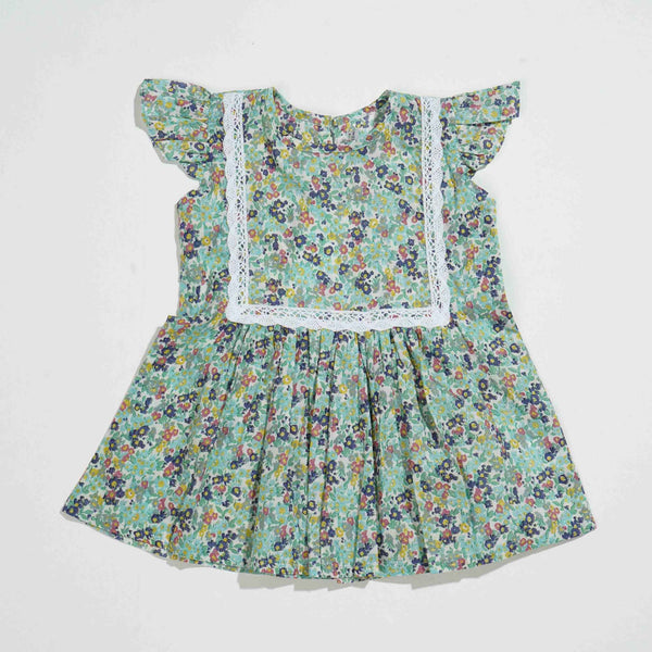 NEW BORN GIRLS 2PCS - GREEN