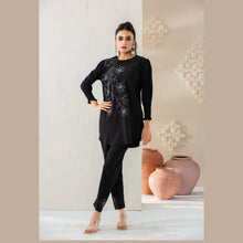 Load image into Gallery viewer, Women’s Black Ethnic Set
