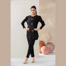 Load image into Gallery viewer, Women’s Black Ethnic Set
