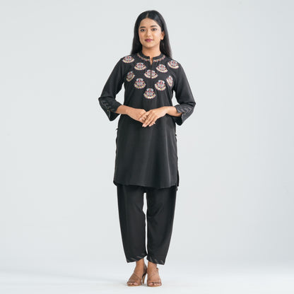 Women’s Crinkle Georgette Two Pcs Set