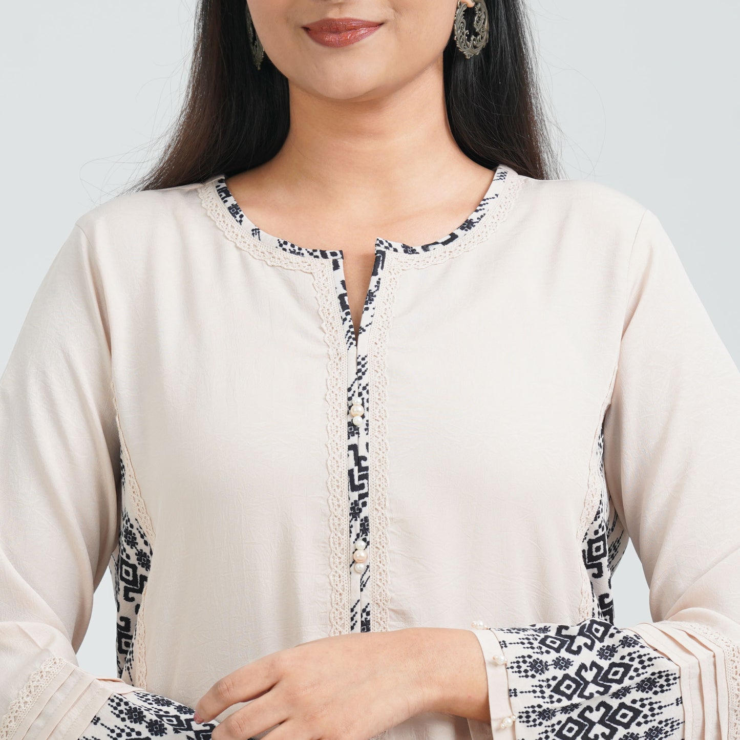 Women’s Blended Silk Two Piece Set