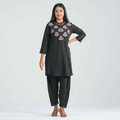 Women’s Crinkle Georgette Two Pcs Set