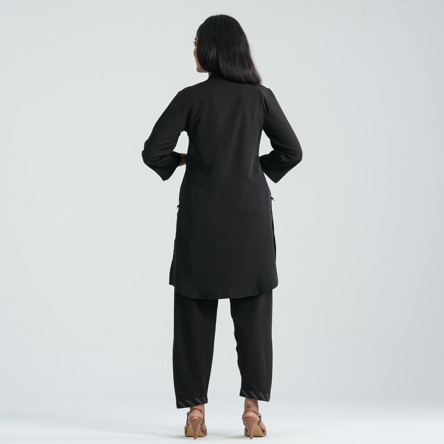 Women’s Crinkle Georgette Two Pcs Set