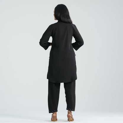 Women’s Crinkle Georgette Two Pcs Set