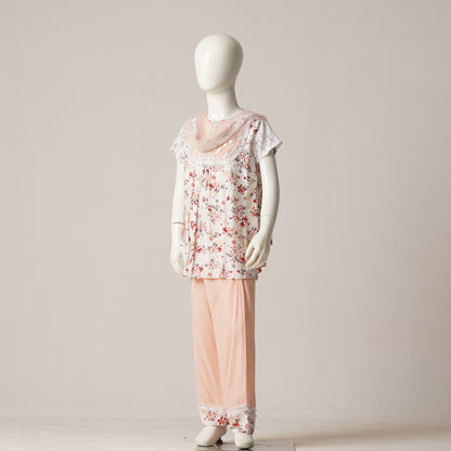Girls 3Pcs-Peach