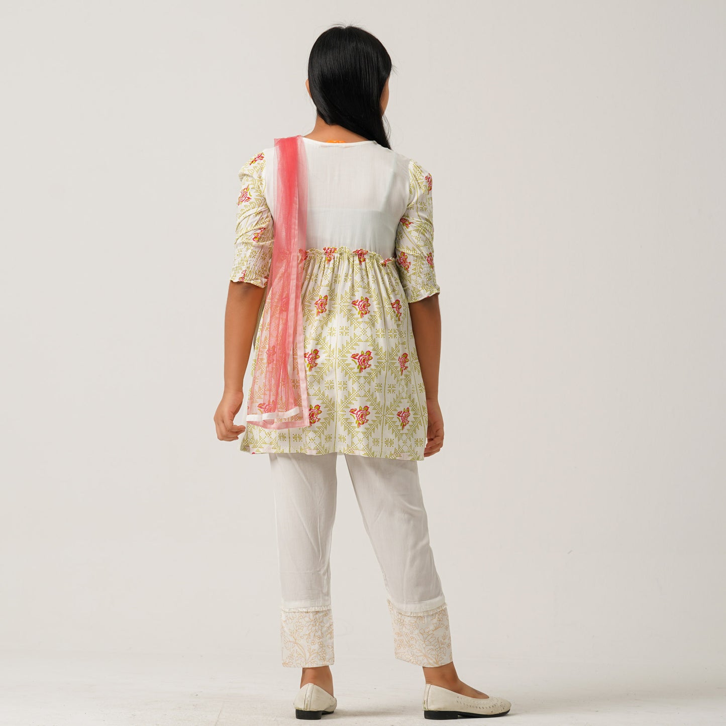 Girls Multi Color Three Piece Set