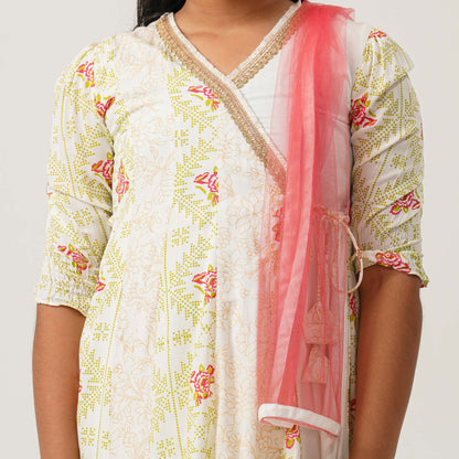 Girls Multi Color Three Piece Set