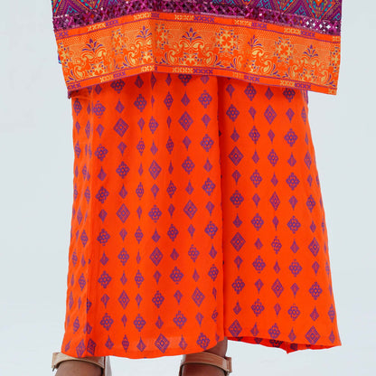Girl’s Violet Three Piece Set