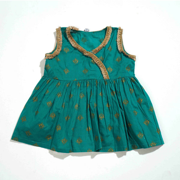 NEW BORN GIRLS 3PCS- GREEN