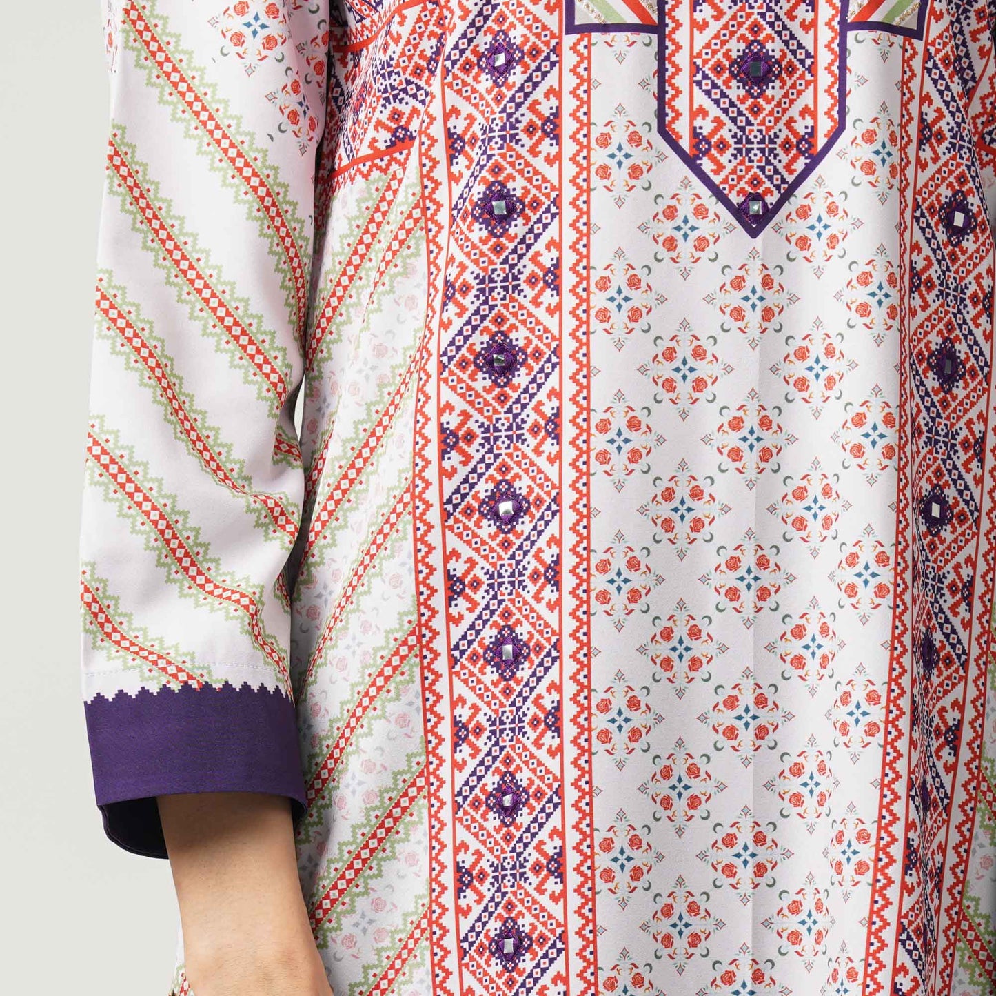 Women’s Blended Silk Three Piece Set