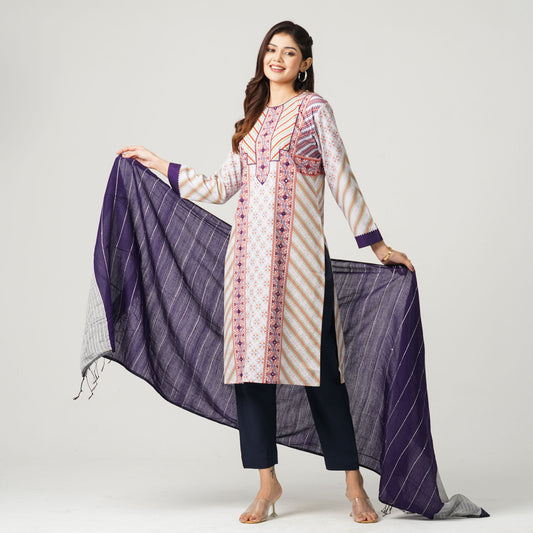 Women’s Blended Silk Three Piece Set