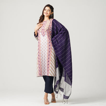 Women’s Blended Silk Three Piece Set