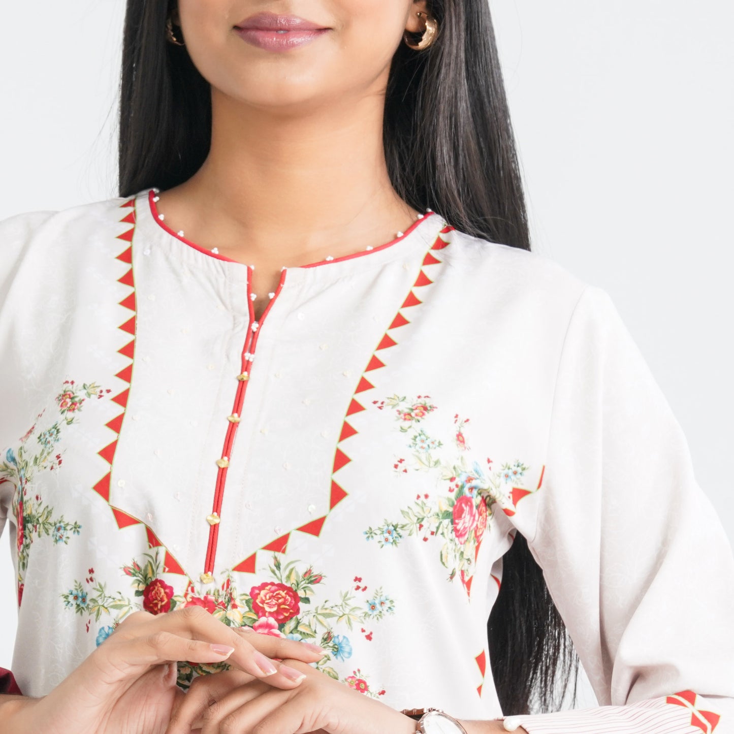 Women's Blended Silk Three Piece Set