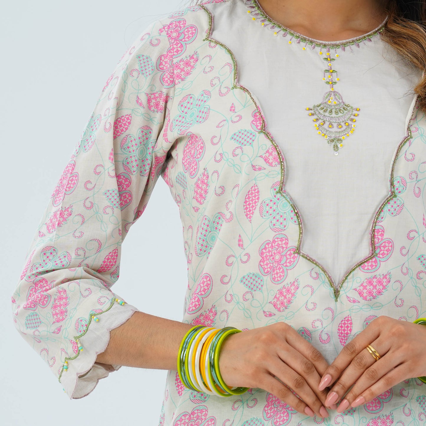 Women's Cotton Three Piece Set