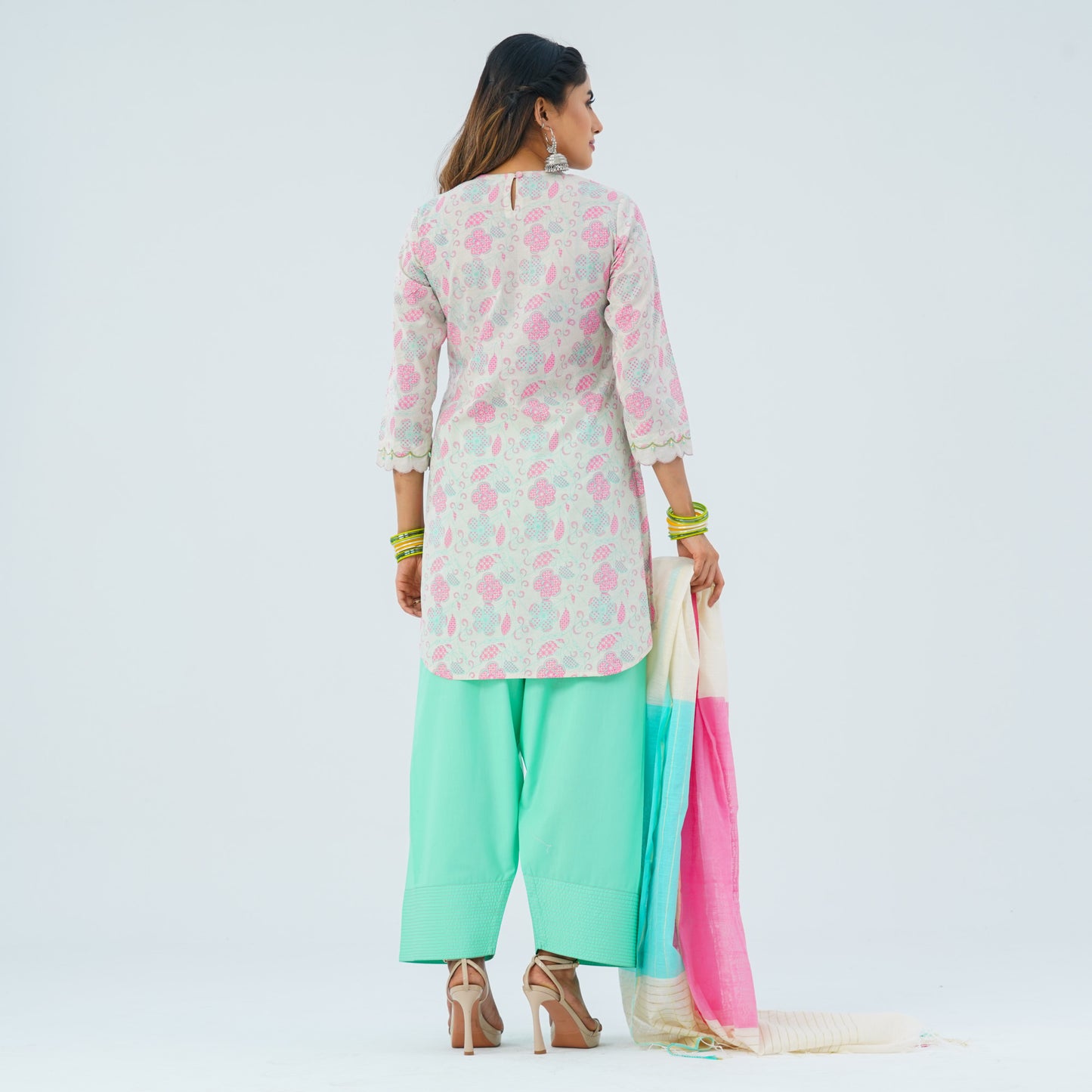 Women's Cotton Three Piece Set