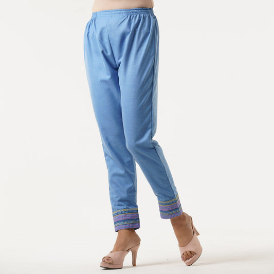 Womens Denim Blue Bottom