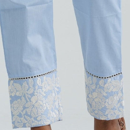 Women’s Cotton Embroidered Pant