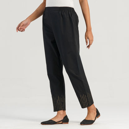 Womens Black Bottom