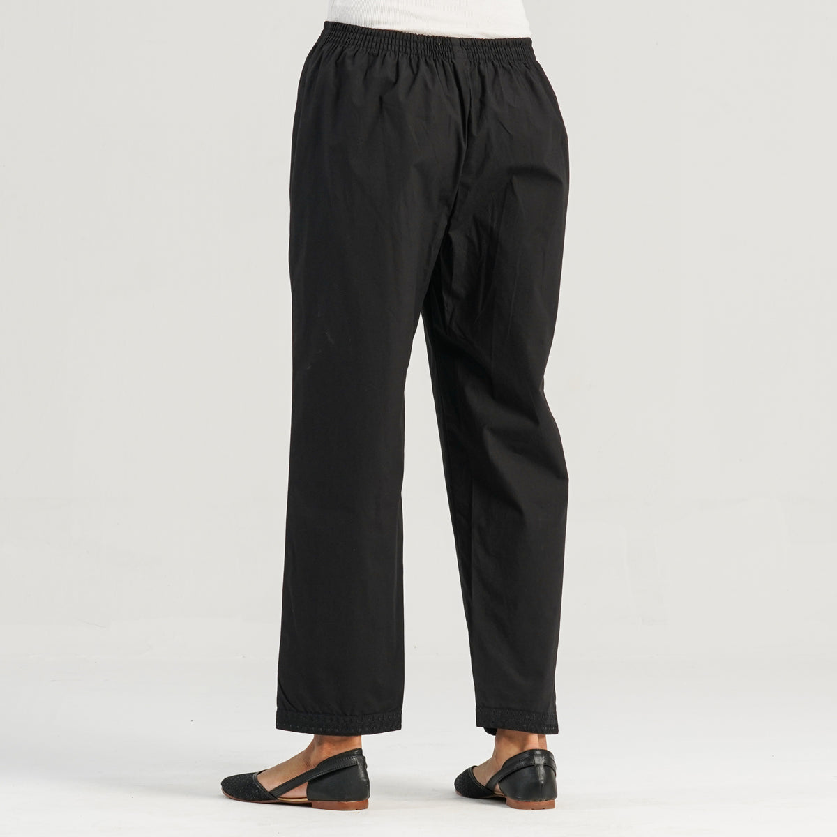 Womens Black Bottom