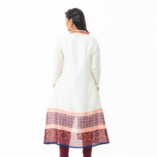 Load image into Gallery viewer, Womens Ethnic Off White Shrug
