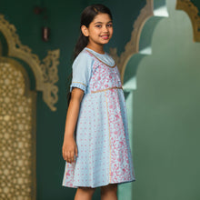 Load image into Gallery viewer, GIRLS FROCK-BLUE
