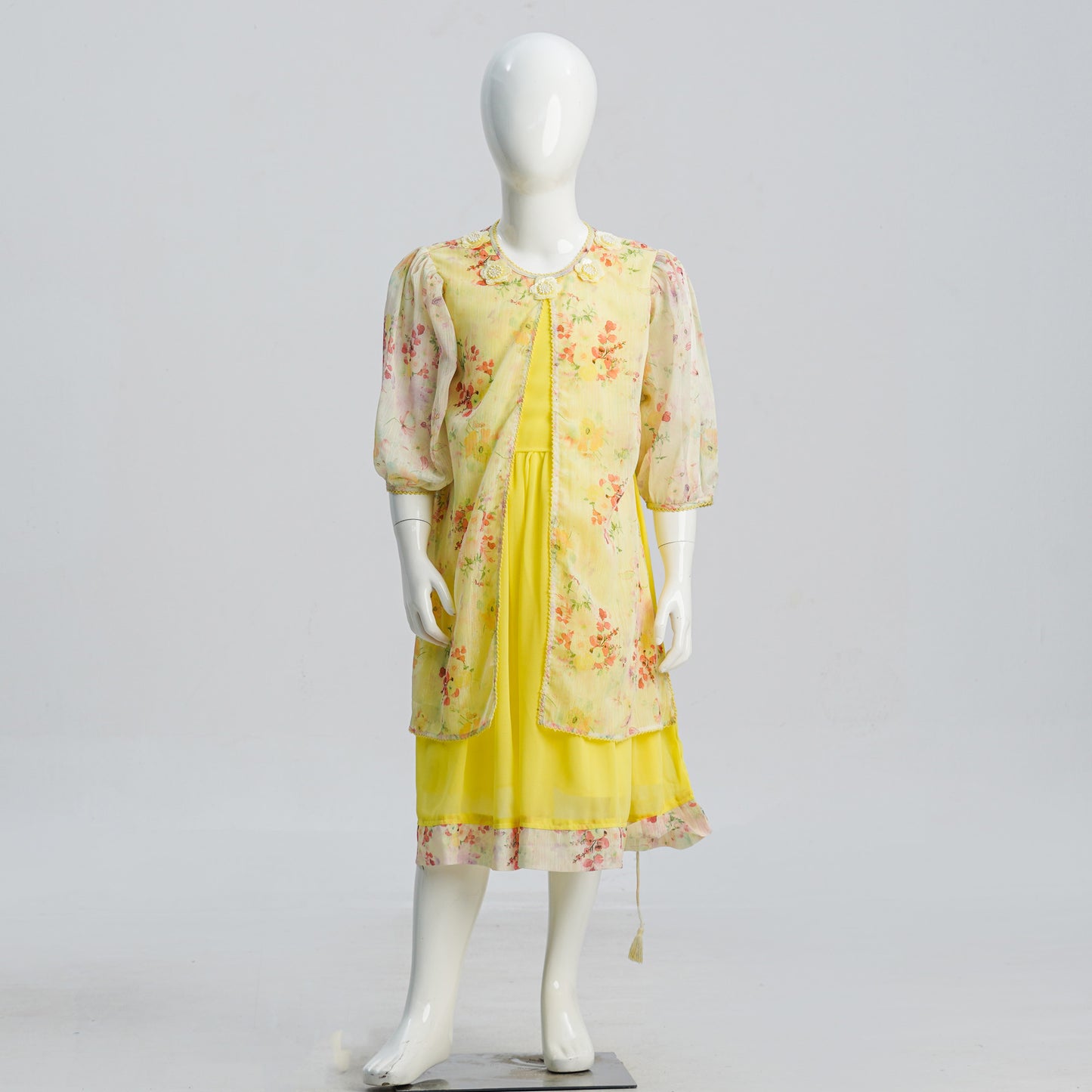 Girls Yellow Frock
