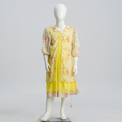 Girls Yellow Frock