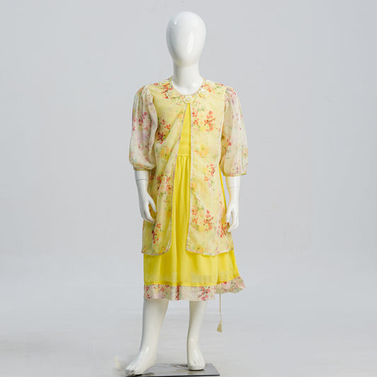 Girls Yellow Frock