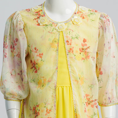 Girls Yellow Frock