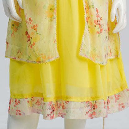 Girls Yellow Frock