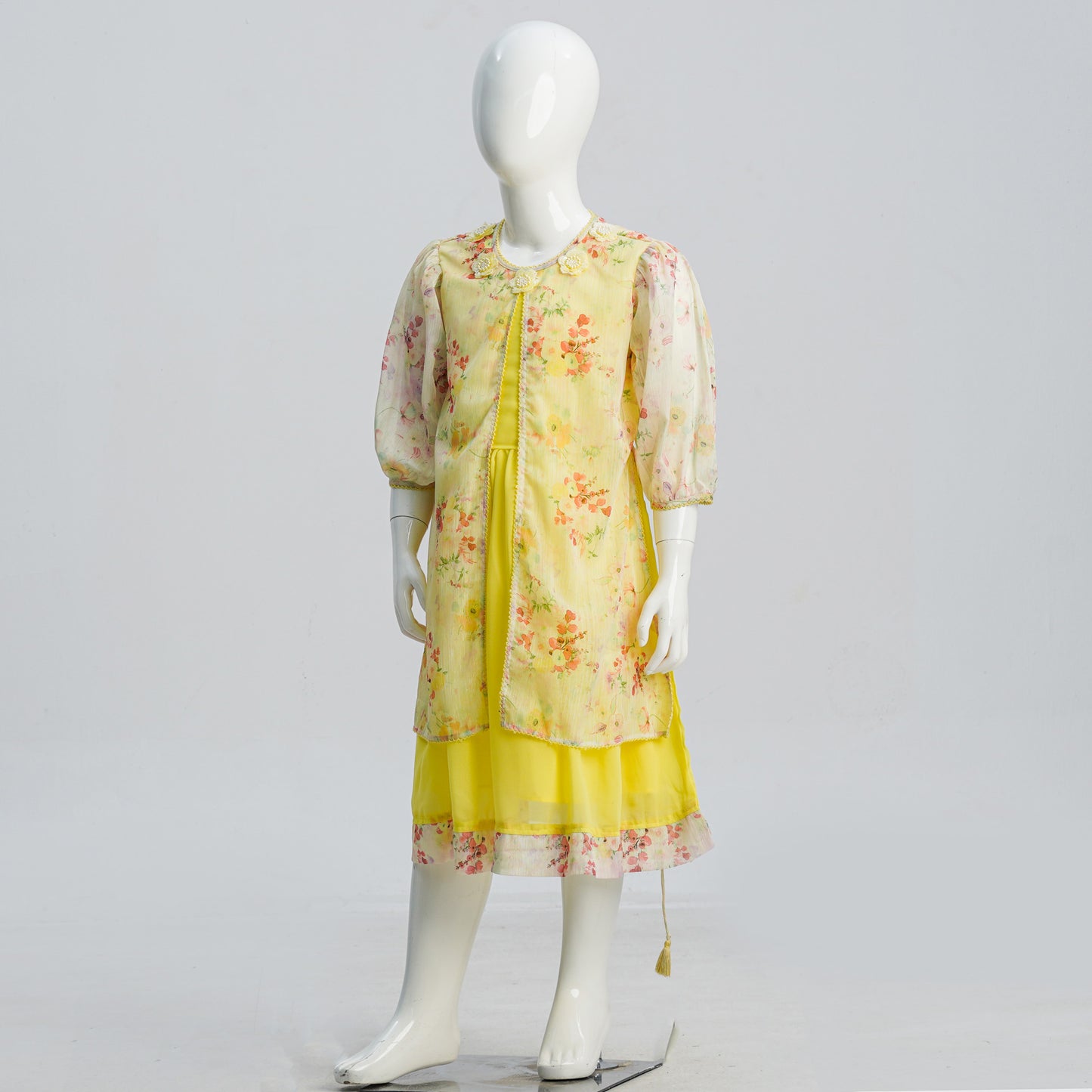 Girls Yellow Frock