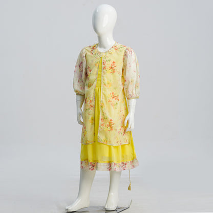 Girls Yellow Frock