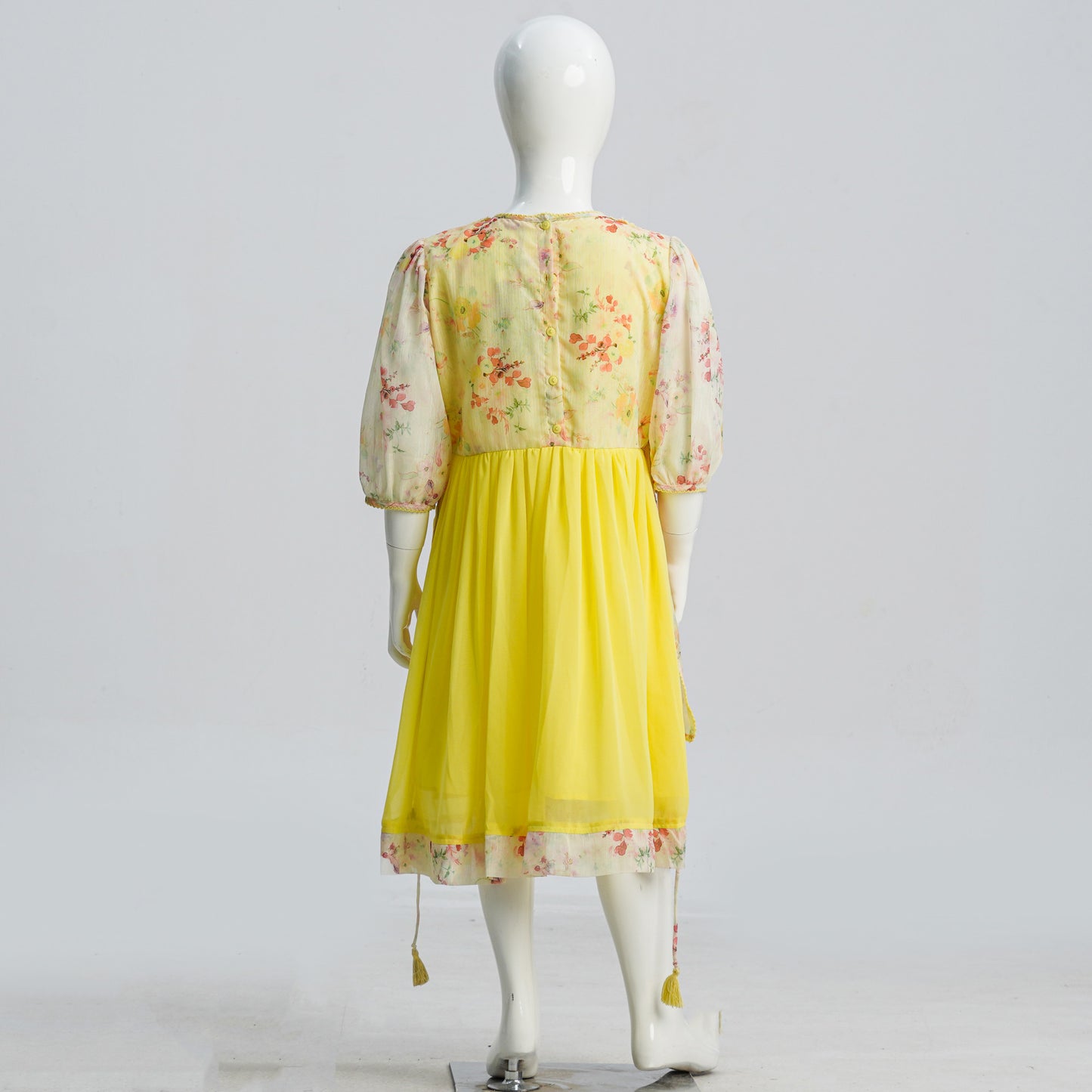 Girls Yellow Frock
