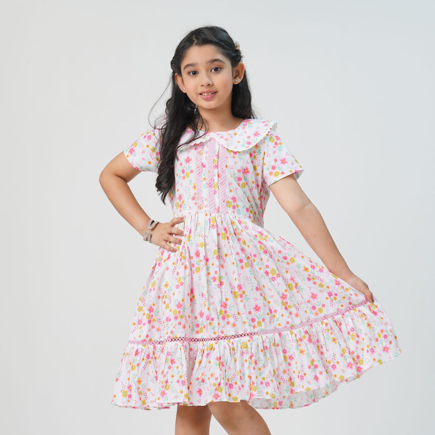 Girls Pink Frock