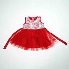 Load image into Gallery viewer, NEW BORN FROCK - RED
